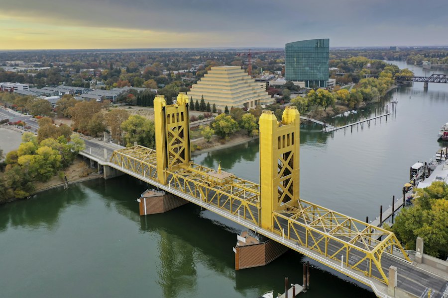 Tower Bridge over the Sacramento River